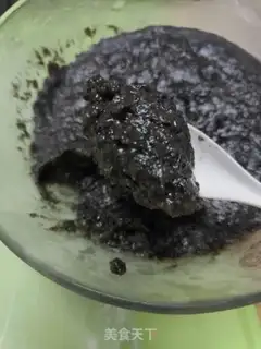 Make Black sesame bun step 11