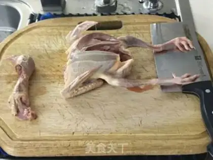 Make Dove noodle step 1