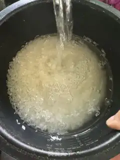 Make Mushroom rice step 5