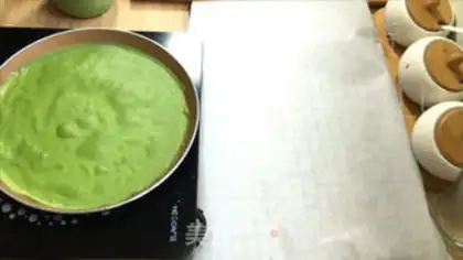 Make Tea rose rolls step 10