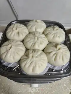 Make Black sesame bun step 18