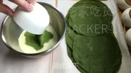 Make Tea rose rolls step 14
