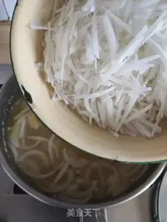Make radish and radish meatloaf step 4