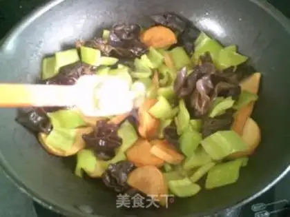 Make ♪ Black-muck green-eared chicken ♪ step 8