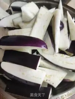 Make Red eggplant step 1