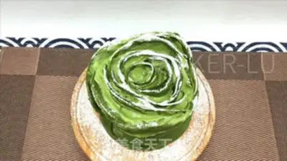 Make Tea rose rolls step 24