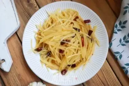 Make Spicy potatoes step 5