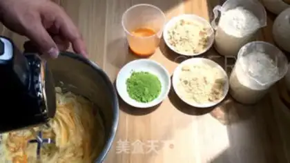 Make Tea marble cookies step 4