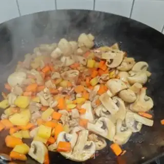 Make Weak chicken for rice step 4