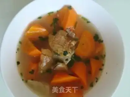Make When the ginger lamb soup is made step 9
