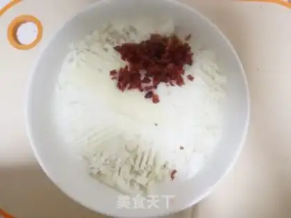 Make The cranberry cake step 2