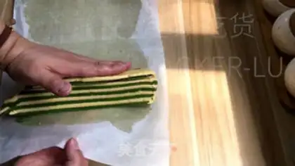 Make Tea marble cookies step 14