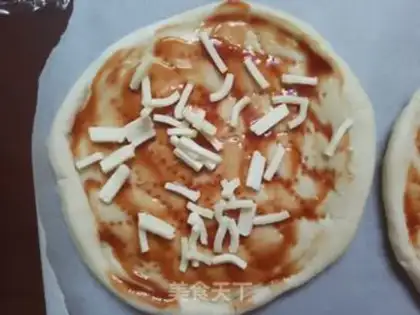 Make Bacon pizza step 2