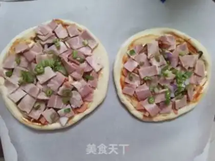 Make Bacon pizza step 3