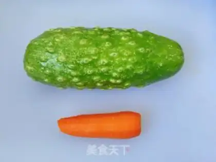 Make Egg cucumber step 1