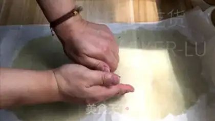 Make Tea marble cookies step 17