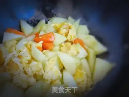 Make Egg cucumber step 6