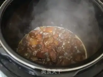 Make Cranberry juice for ribs step 7