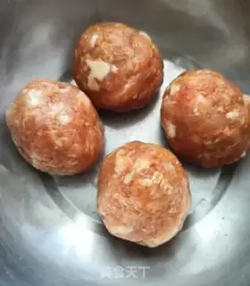Make Meatball bean soup step 2