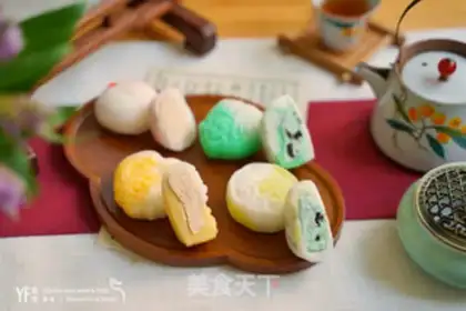 Make New Zealand ice cream moon cake step 6
