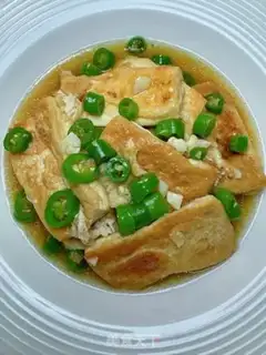 Make Pepper tofu step 12