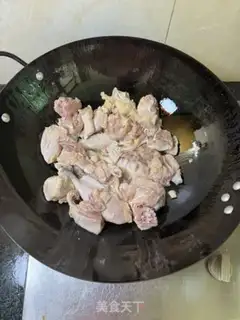 Make Deer mushroom chicken step 3