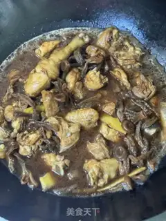 Make Deer mushroom chicken step 10