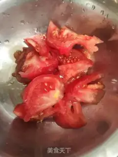 Make Tomato egg soup step 0