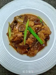 Make Deer mushroom chicken step 15