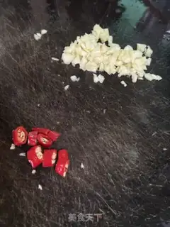 Make The cold sea and shrimp step 1