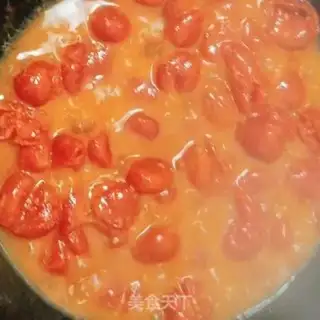 Make Tomato eggnog noodles step 10