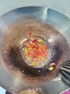Make Pippie chicken fried rice step 2