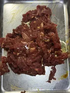Make Beef shrimp rollers step 3