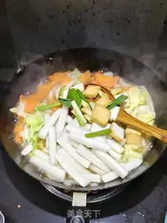 Make Simple Korean fried rice cake step 7