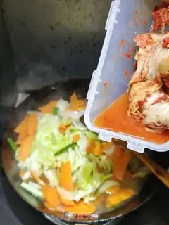 Make Simple Korean fried rice cake step 8