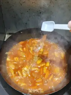 Make Simple Korean fried rice cake step 11