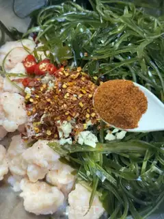 Make The cold sea and shrimp step 9