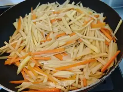 Make Potato burrito step 7