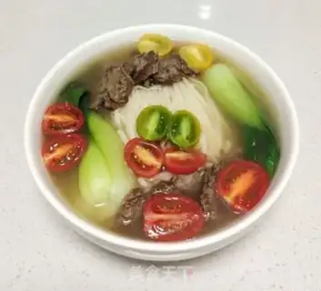 Make Cream beef noodles step 4