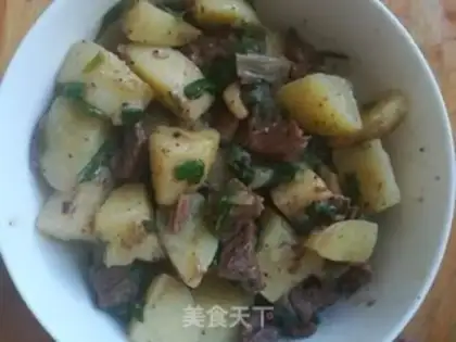 Make Potato beef step 6