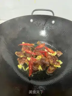 Make Cream bean fried sausage step 5