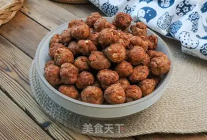 Make Homemade porkballs step 8