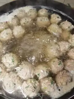 Make A boiled meatball step 8