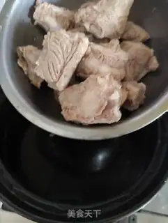 Make Pumpkin chop soup step 3