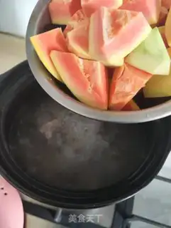 Make Pumpkin chop soup step 4