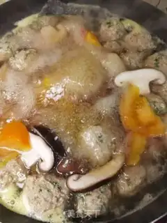 Make A boiled meatball step 10