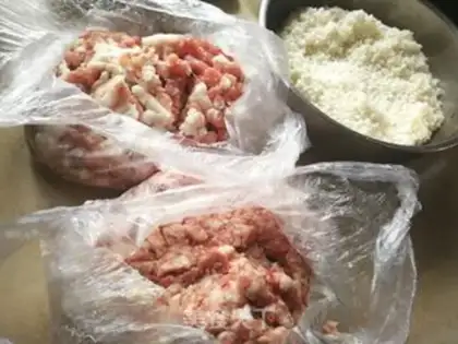 Make The salami step 0