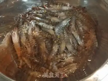 Make Lemon pickled prawn step 0