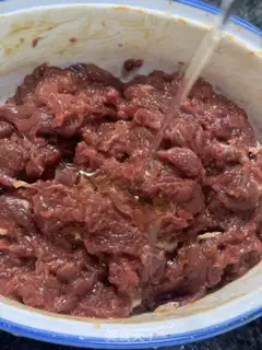 Make Weenie beef rice step 2