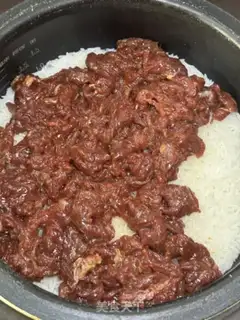 Make Weenie beef rice step 7